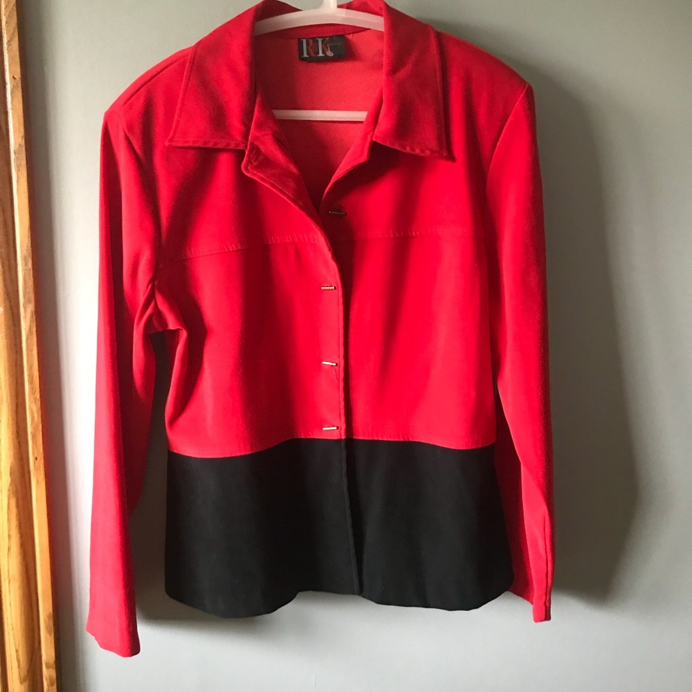 Colorblock blazer